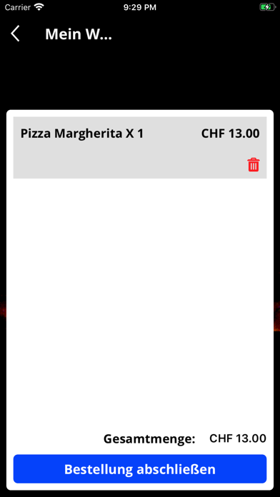 Screenshot #3 pour König Pizza Subingen