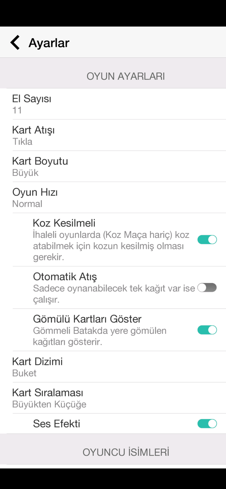Batak - Tekli, Eşli, Koz Maça screenshot 5