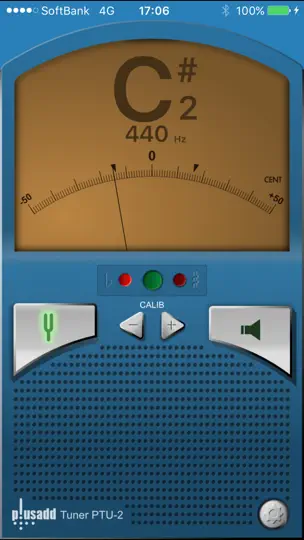 Screenshot von Stimmgerät Lite By Piascore auf dem iPhone 3
