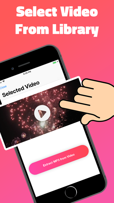 Screenshot #2 pour Video to MP3 Audio Extractor
