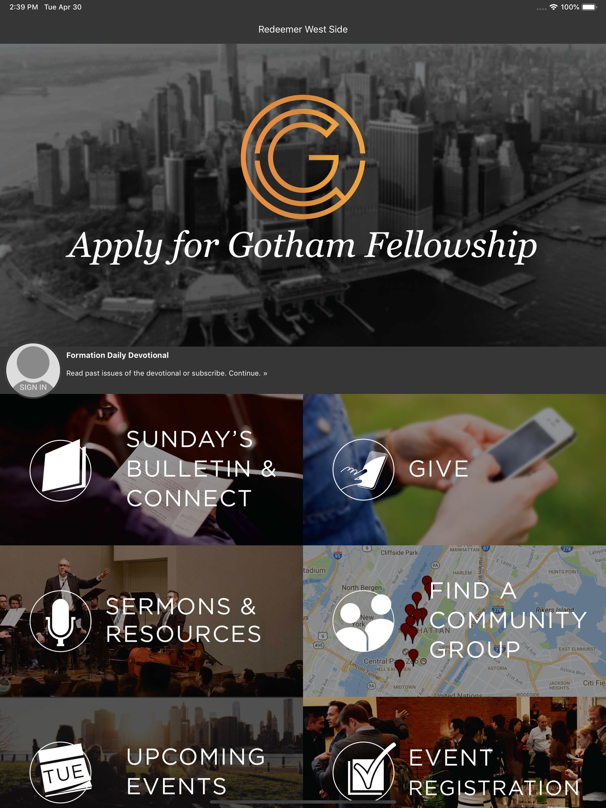 Redeemer Churches & Ministries screenshot 5