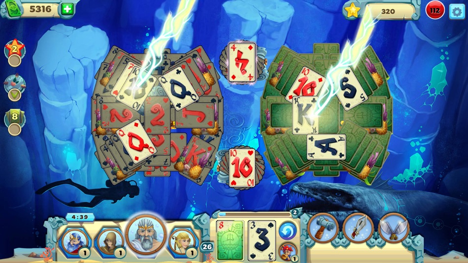 #2. Solitaire Atlantis (iOS) 由: Qublix