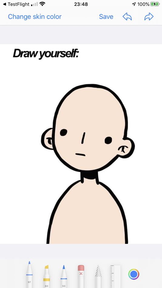 #1. Draw Yourself (iOS) 게시자: Lucio Botteri