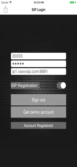 Game screenshot VaxPhone - SIP based softphone apk