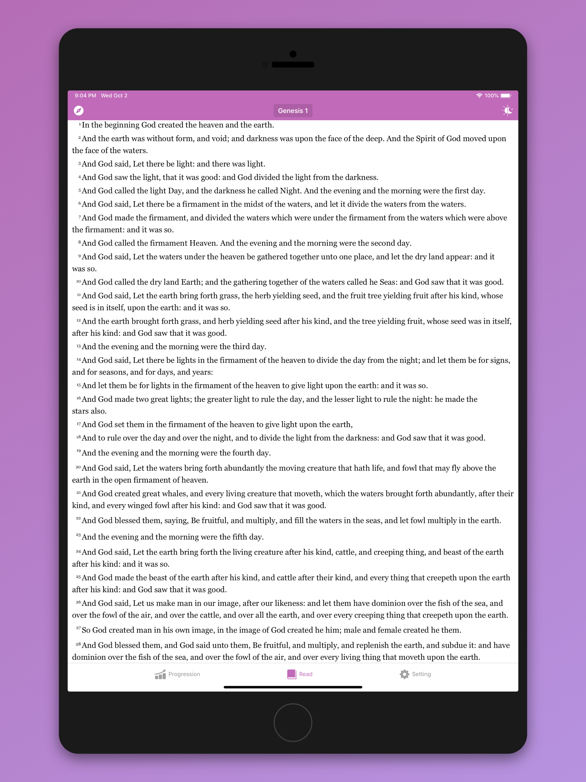 KJV Bible with Apocrypha screenshot 6