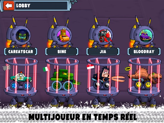 Screenshot #5 pour Car Eats Car Multiplayer Race