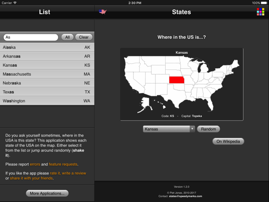 Screenshot #5 pour US States XL