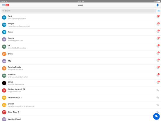 AppYourself Connect iPad screenshot
