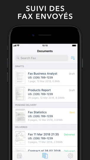 Capture d'écran de FAX App: Envoyer Un Fax sur iPhone 5