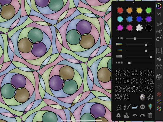 iOrnament: draw mandala & art iPad app afbeelding 4