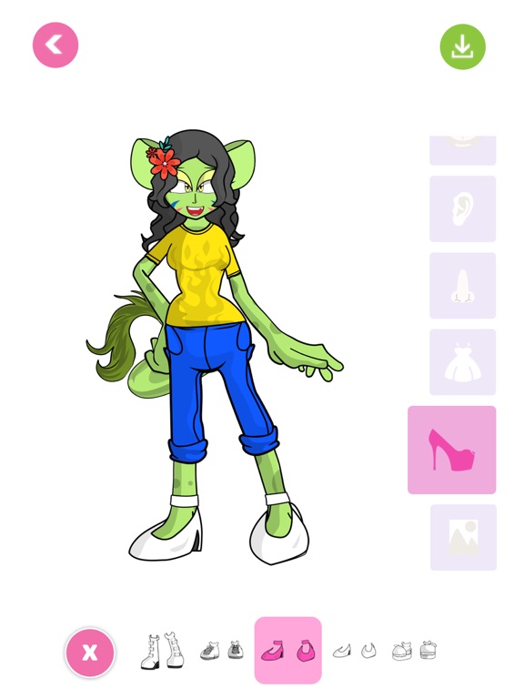 Screenshot #5 for Furry Maker: Monster Girl Game