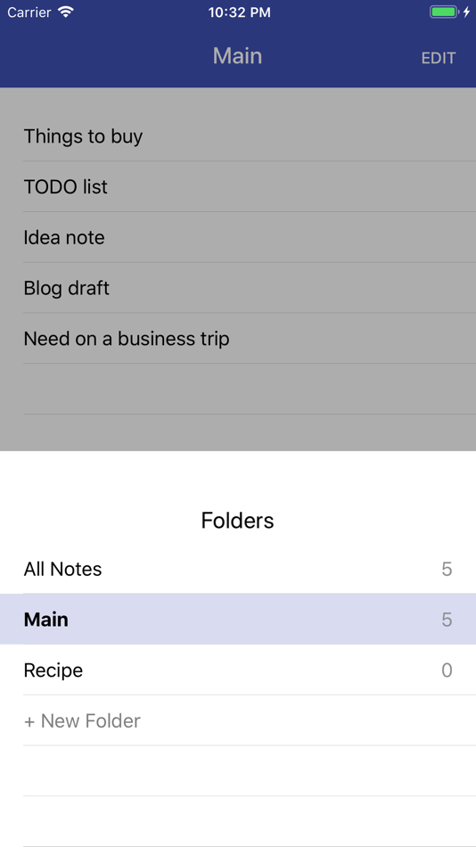 #5. Notepad - Qooki - simple notes (iOS) 由: Tomonori Fukuda