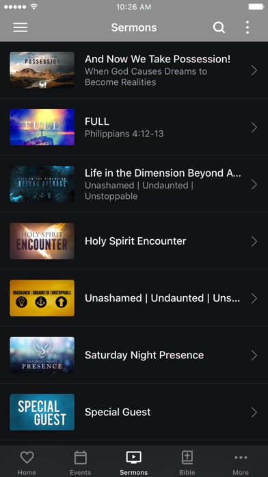 Inspire Church Houston Screenshot
