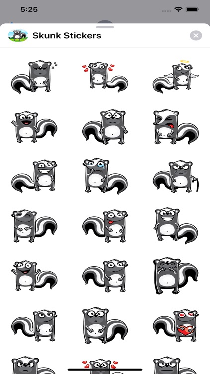 Skunk Stickers