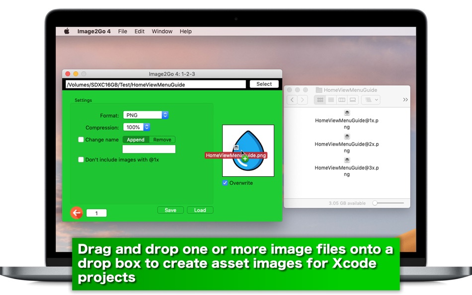 #3. Image2Go 4 (macOS) By: Tomoyuki Okawa