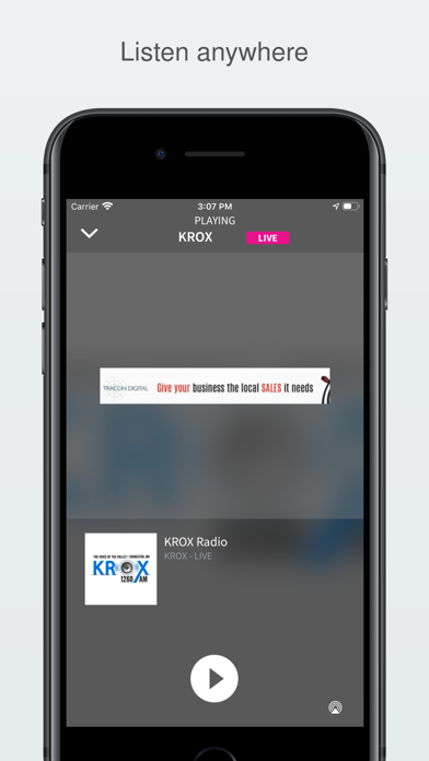 KROX Radio - Crookston MN Screenshot