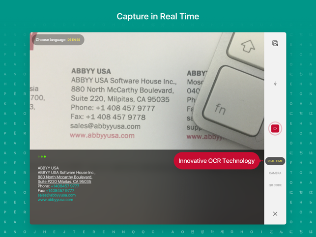 &lrm;TextGrabber scan and translate Screenshot