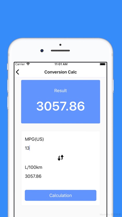 Fuel Consumption Calc