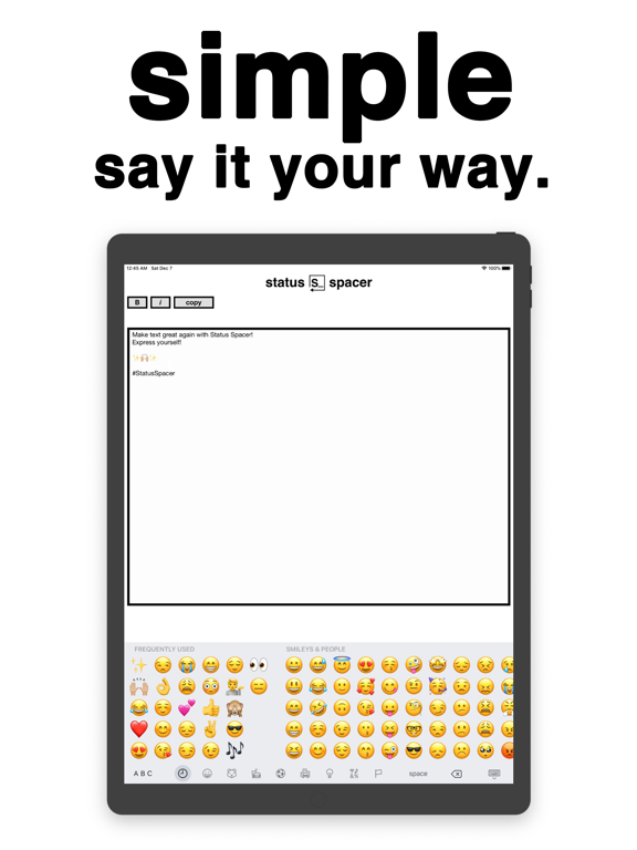 Screenshot #4 pour Status Spacer