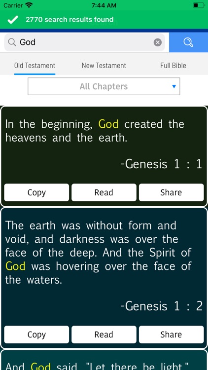 NASB Bible Holy Audio Version. screenshot-8