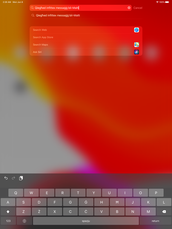 Screenshot #4 pour Maltese Keyboard