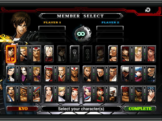 THE KING OF FIGHTERS-i 2012 iPad app afbeelding 2