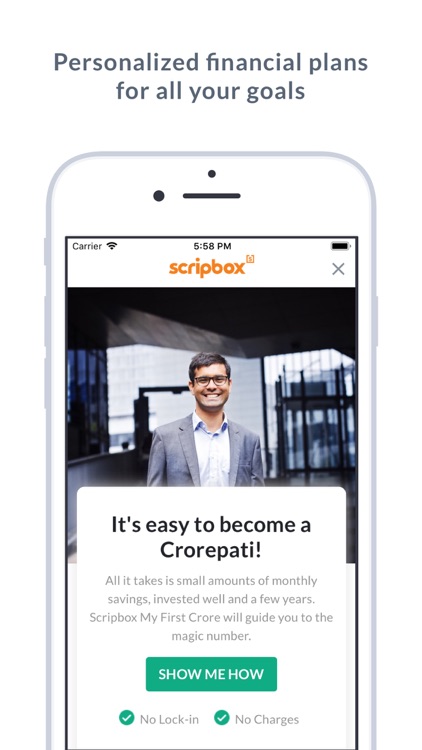 Scripbox: Top Mutual Funds App