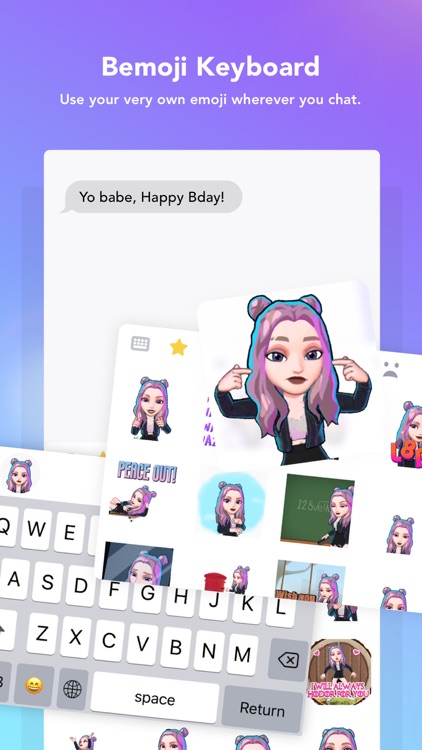 Bemoji | Your 3D Avatar Emoji screenshot-3