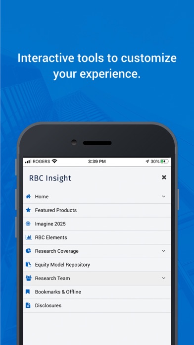 RBC Insight Research Screenshot
