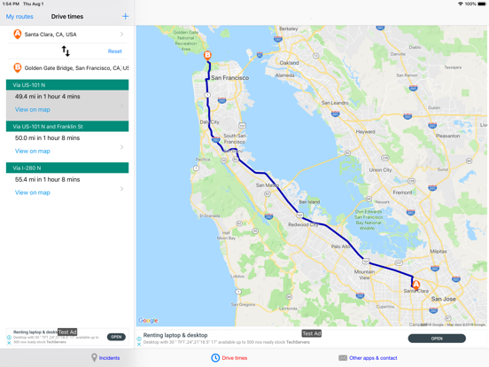 Screenshot #6 pour Bay Area Traffic Monitor