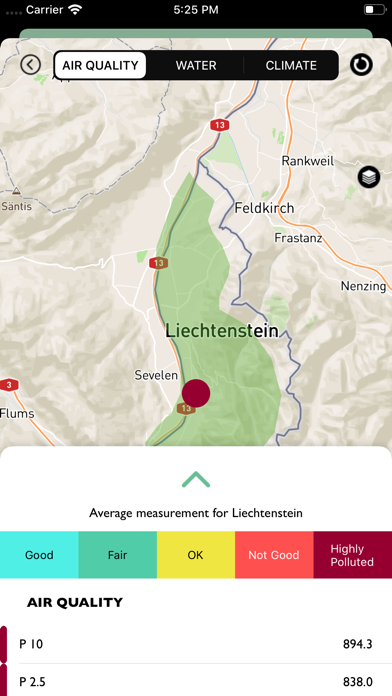 Liechtenstein Air Quality screenshot 3