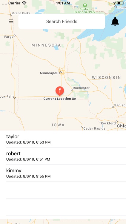 Locate Friends