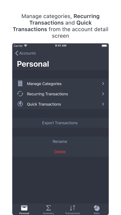 Finances - Money Tracker