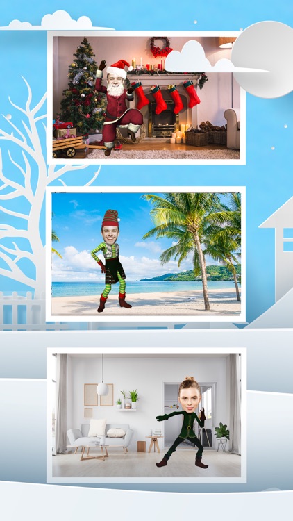 Santa Yourself - Face with elf