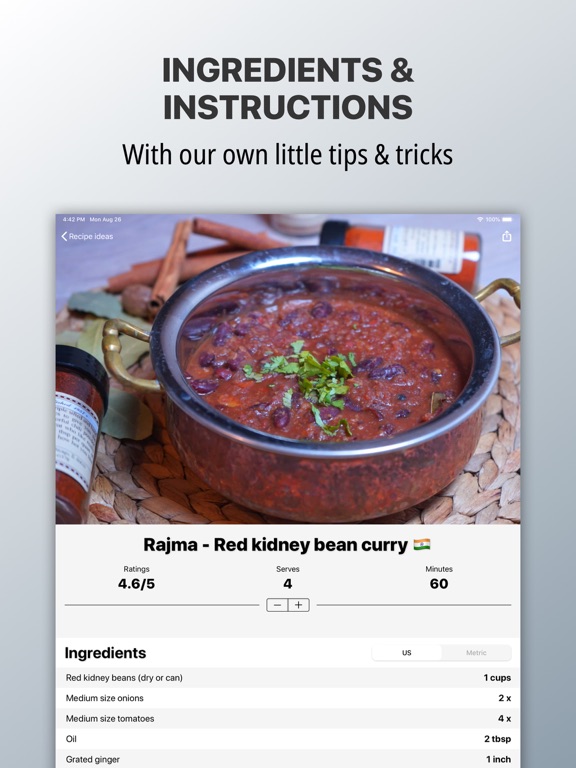 Screenshot #5 pour Tasty & Healthy Recipe Ideas