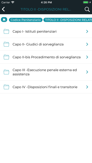 Screenshot #3 pour Codice Penitenziario