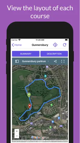 Game screenshot 5K parkrunner results apk