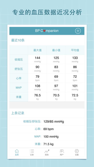 血压管家专业版