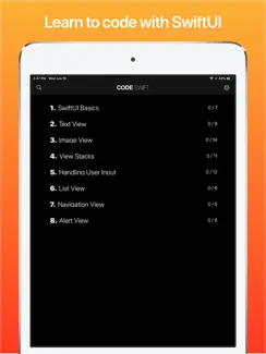 Learn SwiftUI iPad image 1