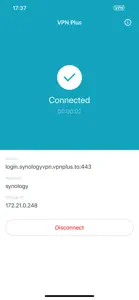 Synology VPN Plus screenshot #3 for iPhone