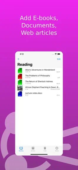 Game screenshot Speech Central: Book Aloud apk