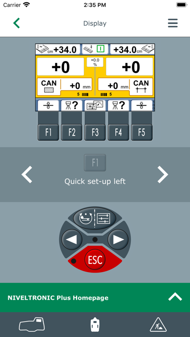 VÖGELE ErgoPlus Screenshot