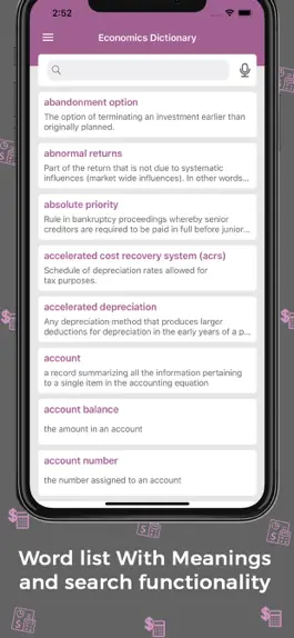 Game screenshot Accounting Dictionary :Offline apk