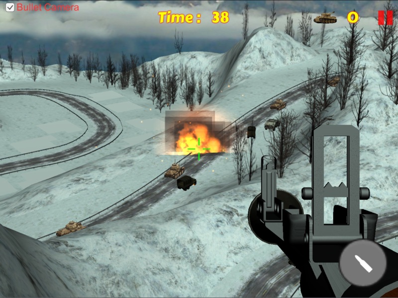 Tanque tiro sniper jogo screenshot 6