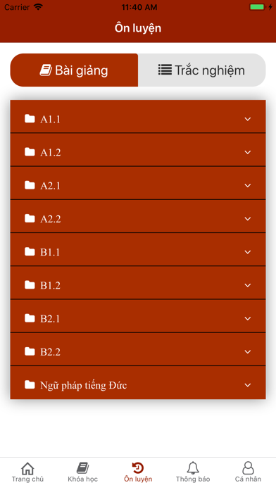 Tiếng Đức Du Học Screenshot 2 - AppWisp.com Tiếng Đức Du Học Screenshot 2 - AppWisp.com