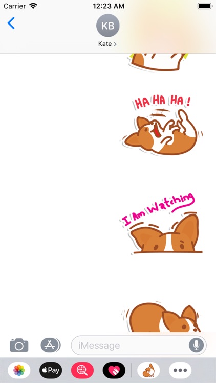 Naughty Corgi Emoji