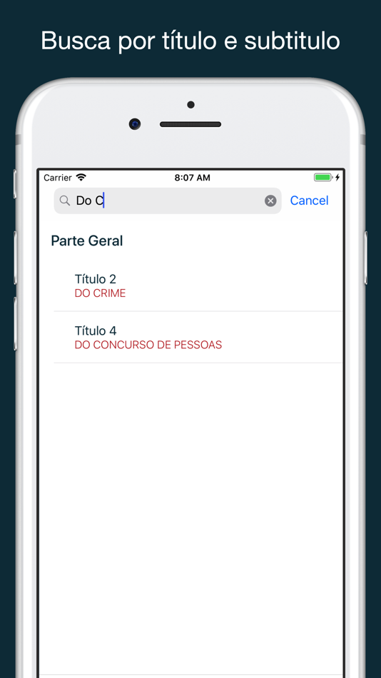#2. Código Penal (iOS) 由: Marcelo Reis