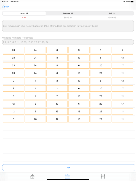 Screenshot #6 pour MiLotto