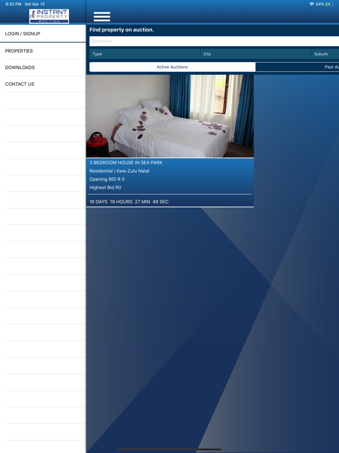 Instant Property Auction