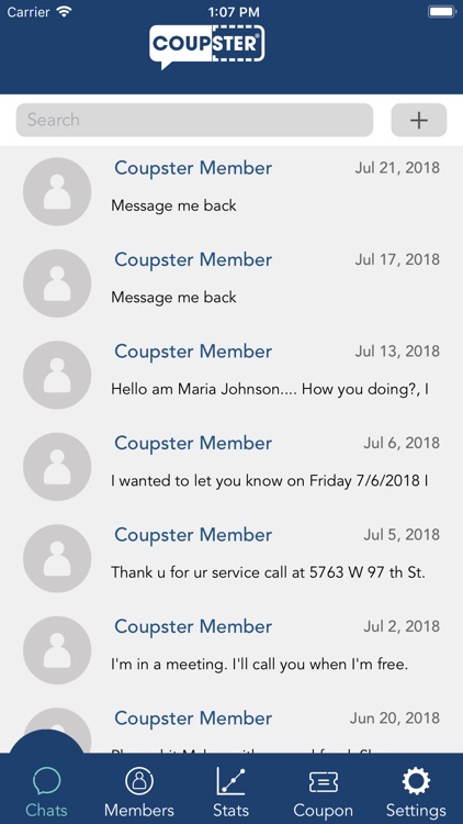 Coupster Chat